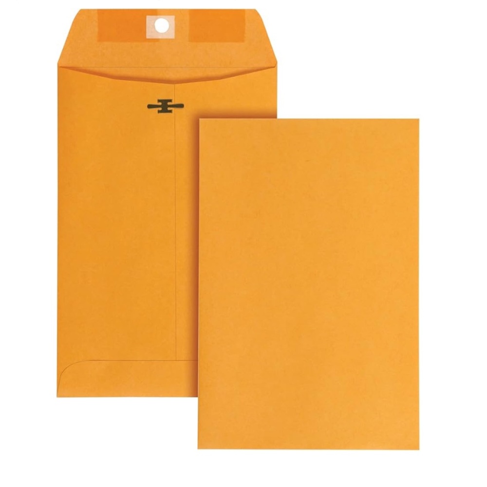 OFFICE MAX 6”x9” No.55 clasp envelopes